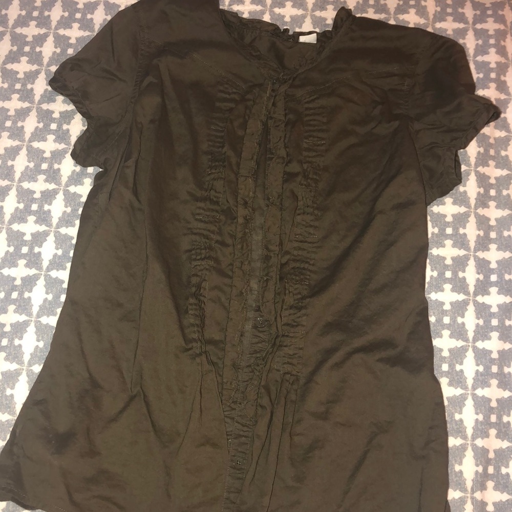 Eddie Bauer Short Sleeved Blouse